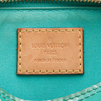 Louis Vuitton Vernis Alma BB Blue Lagon 6 of 8