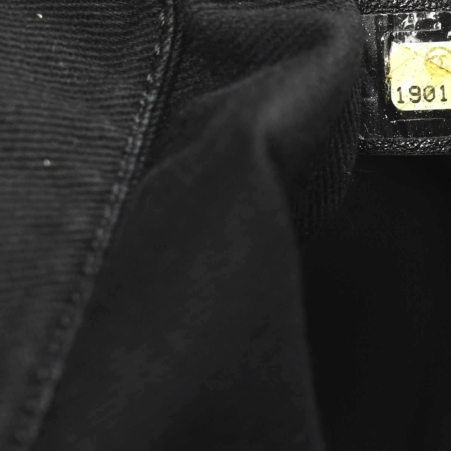 Chanel Woven Straw Raffia Large Deauville Tote Black White 7 of 11