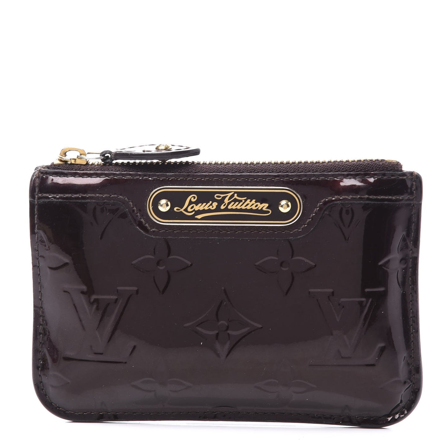 Vernis Key Pouch Amarante