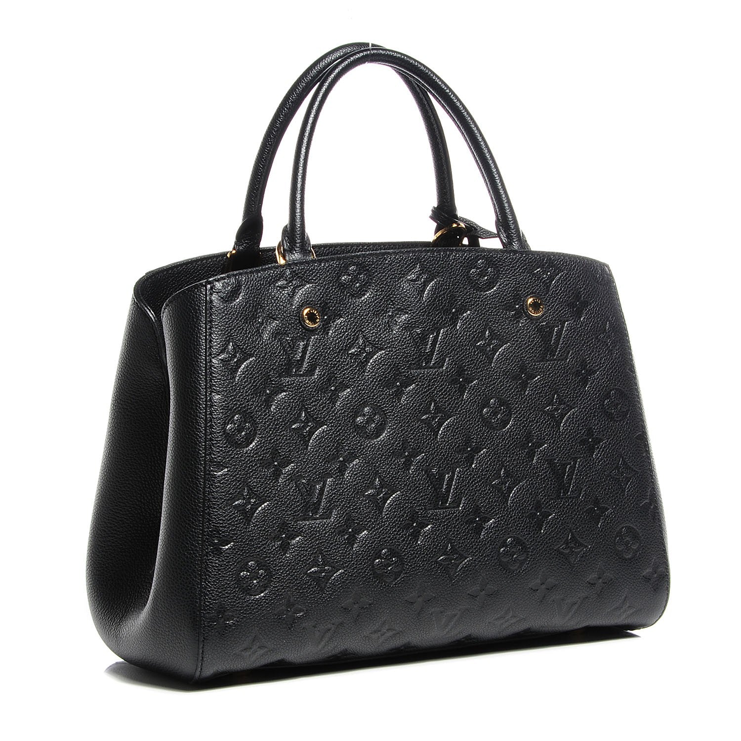 Louis Vuitton Empreinte Montaigne MM Black 3 of 8