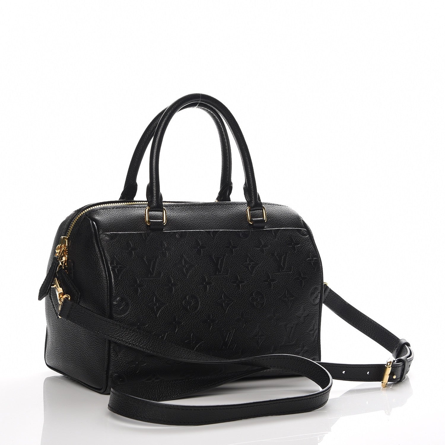 Louis Vuitton Empreinte Speedy Bandouliere 25 NM Black 4 of 8