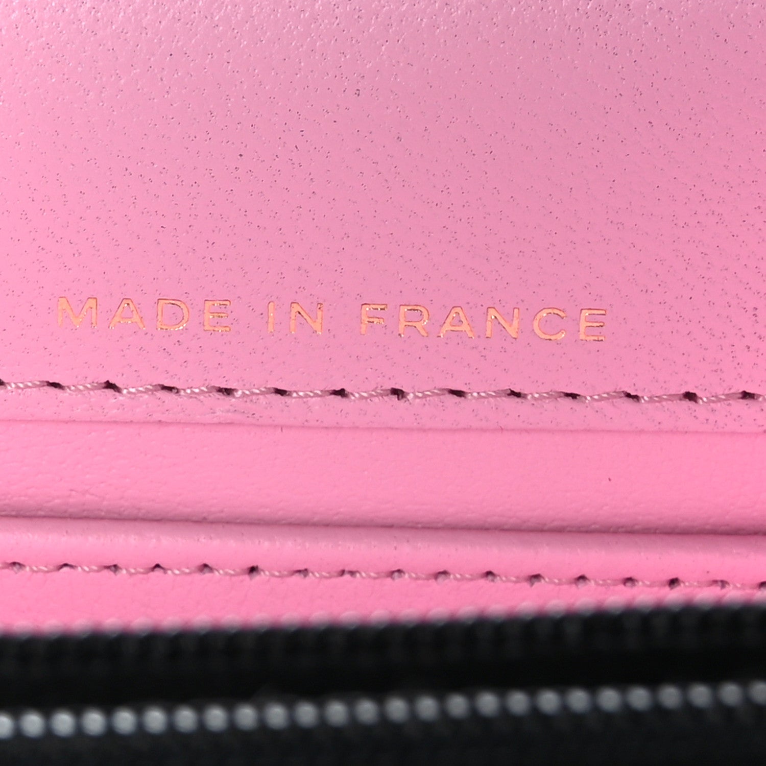 Chanel Lambskin Quilted Flap Phone Holder With Chain Black Lilac 10 of 10
