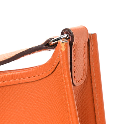 Hermes Epsom Evelyne TPM Orange 10 of 17