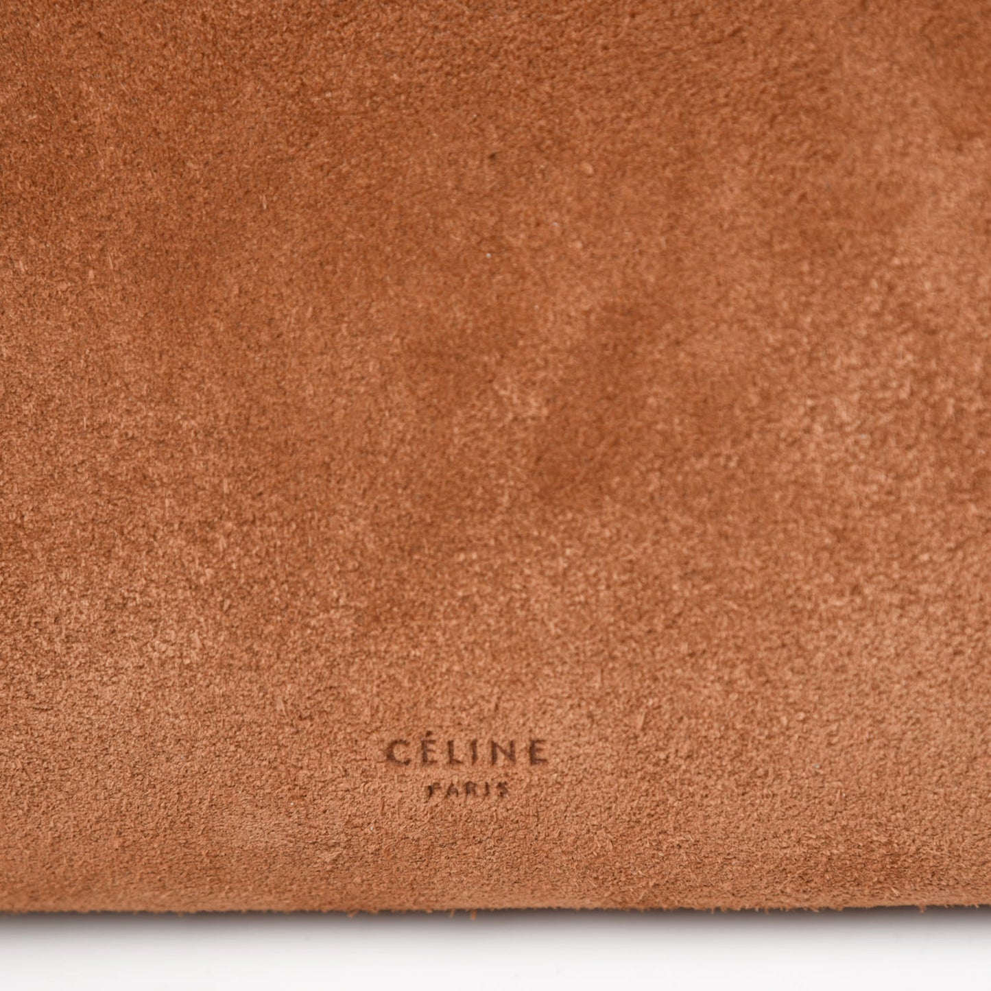 Suede Calfskin Mini Belt Bag Tan