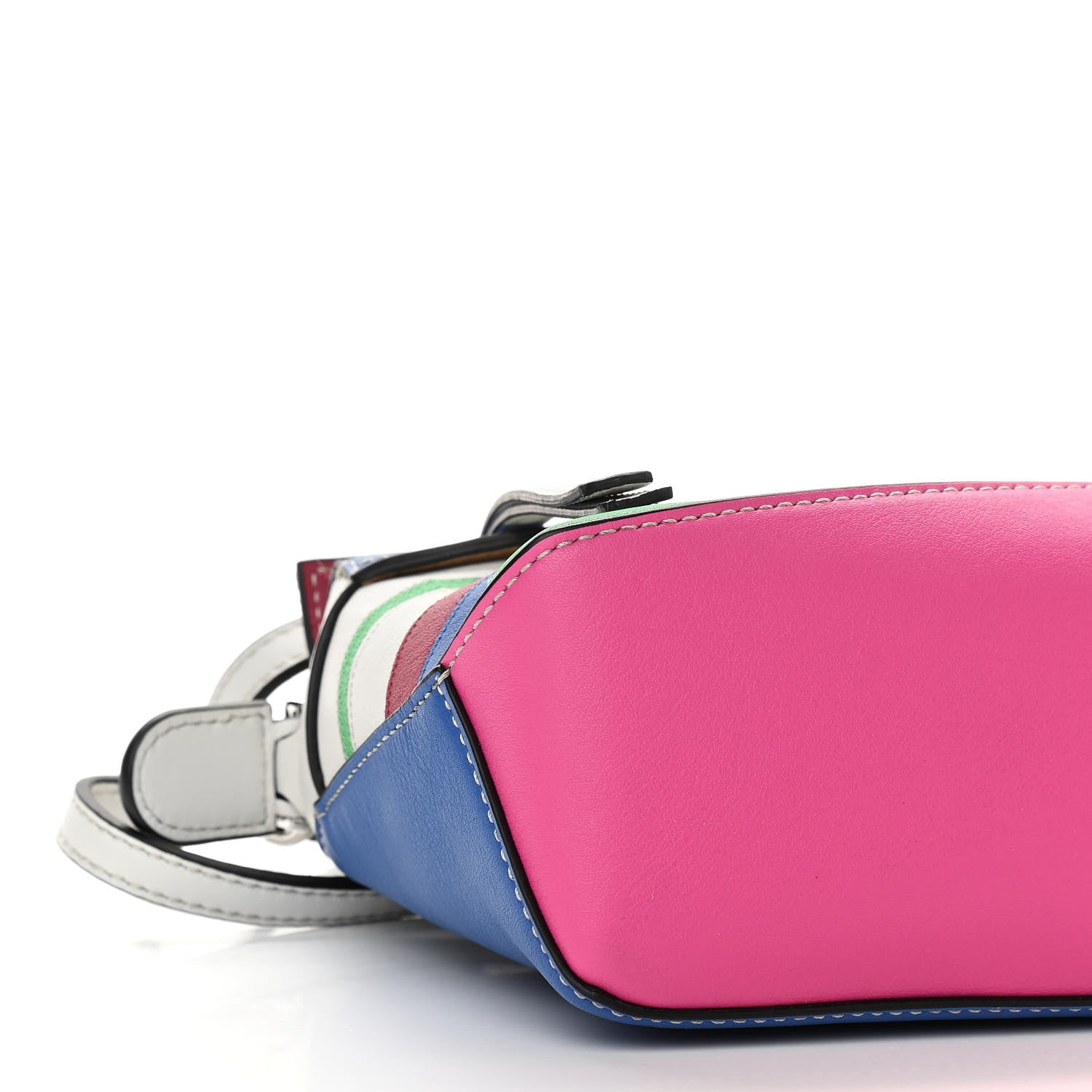 Loewe Calfskin Mini Puzzle Edge Bag Grey Multicolor 5 of 9