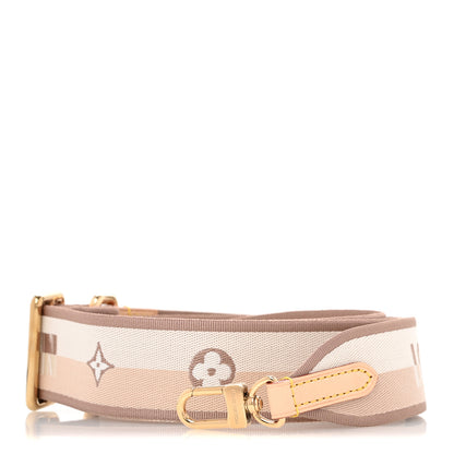 Louis Vuitton Jacquard Speedy Bandouliere 20 Shoulder Strap Beige 1 of 5