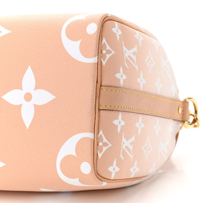 Louis Vuitton Monogram Giant By The Pool Speedy Bandouliere 25 Brume 6 of 10