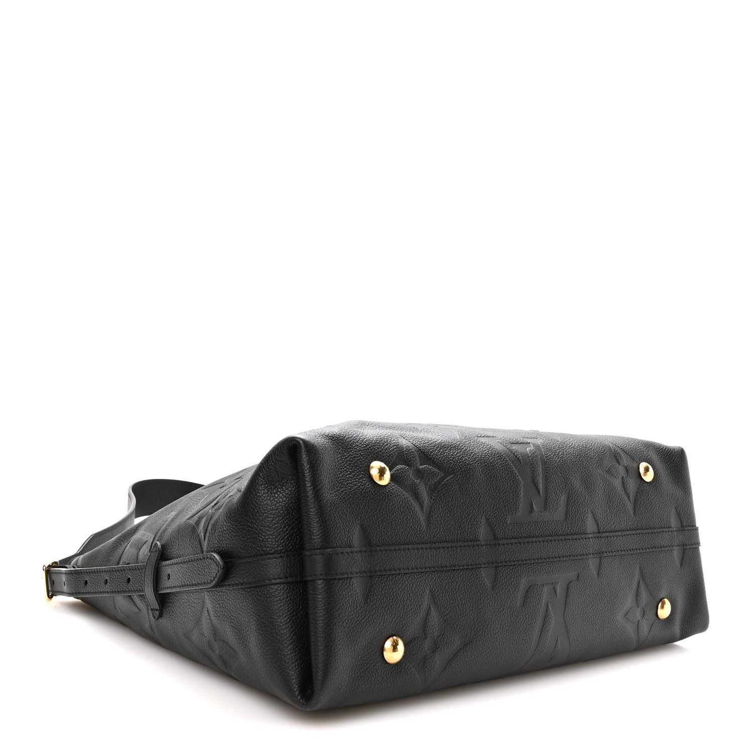 Louis Vuitton Empreinte Monogram Giant Carryall MM Black 5 of 11