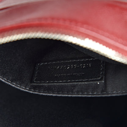 Saint Laurent Lambskin Monogram Small Lou Camera Bag Lipstick Red 6 of 9