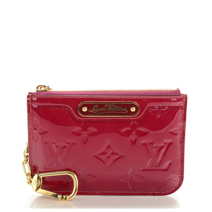 Louis Vuitton Vernis Key Pouch Magenta 1 of 7