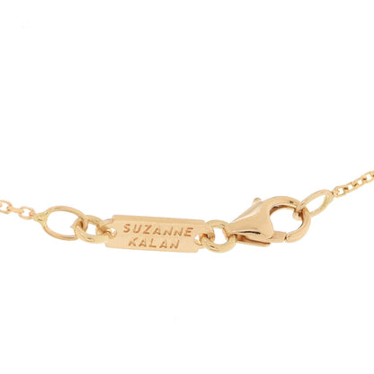 Suzanne Kalan 18K Yellow Gold Diamond Mini Classic Frenzy Bar Pendant Necklace 3 of 5