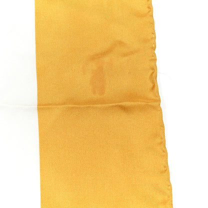 Gucci Silk Floral Print Square Scarf Yellow Multicolor 4 of 7