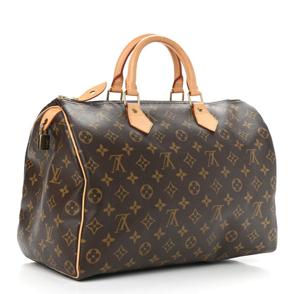 Louis Vuitton Monogram Speedy 35 2 of 9