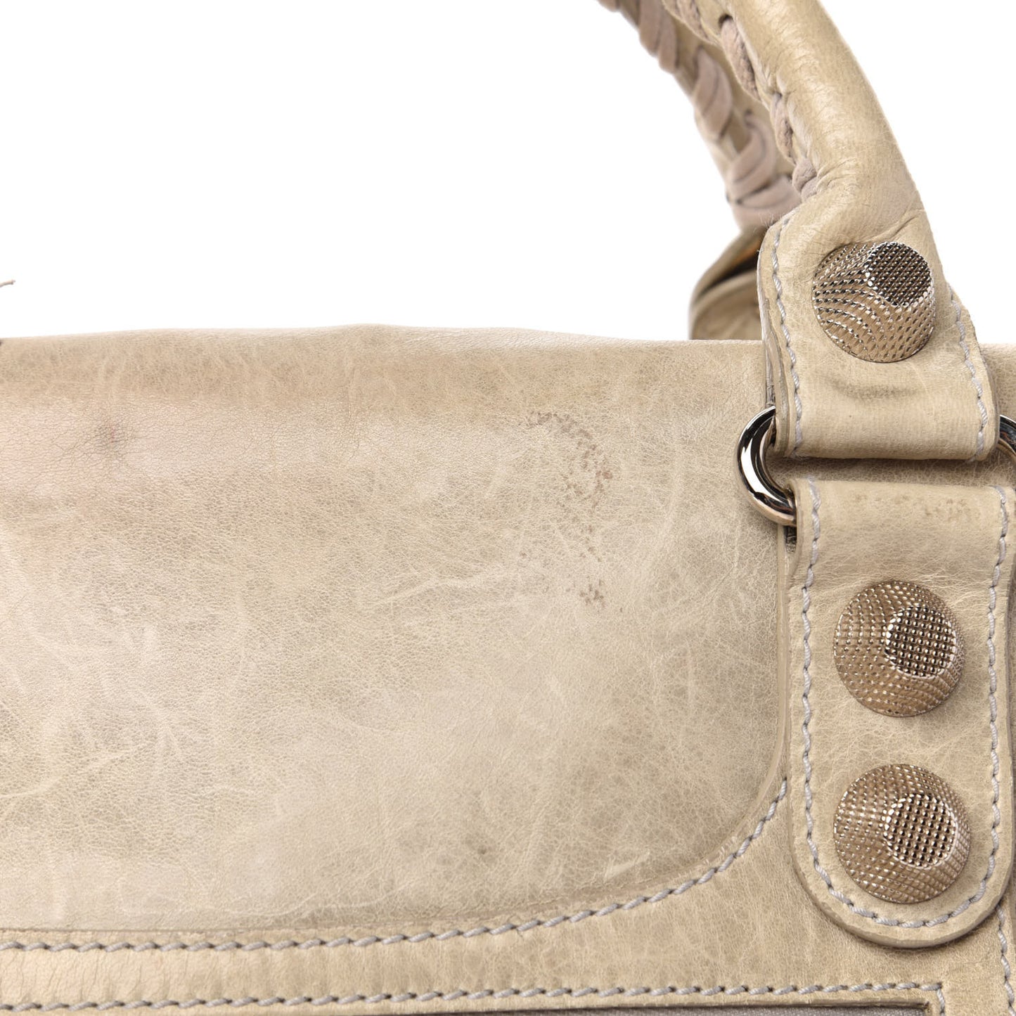 Agneau Giant 21 Silver Hardware Mid Day Sahara