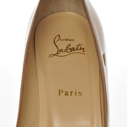 Christian Louboutin Patent Simple 85 Pumps 40.5 Nude 7 of 7