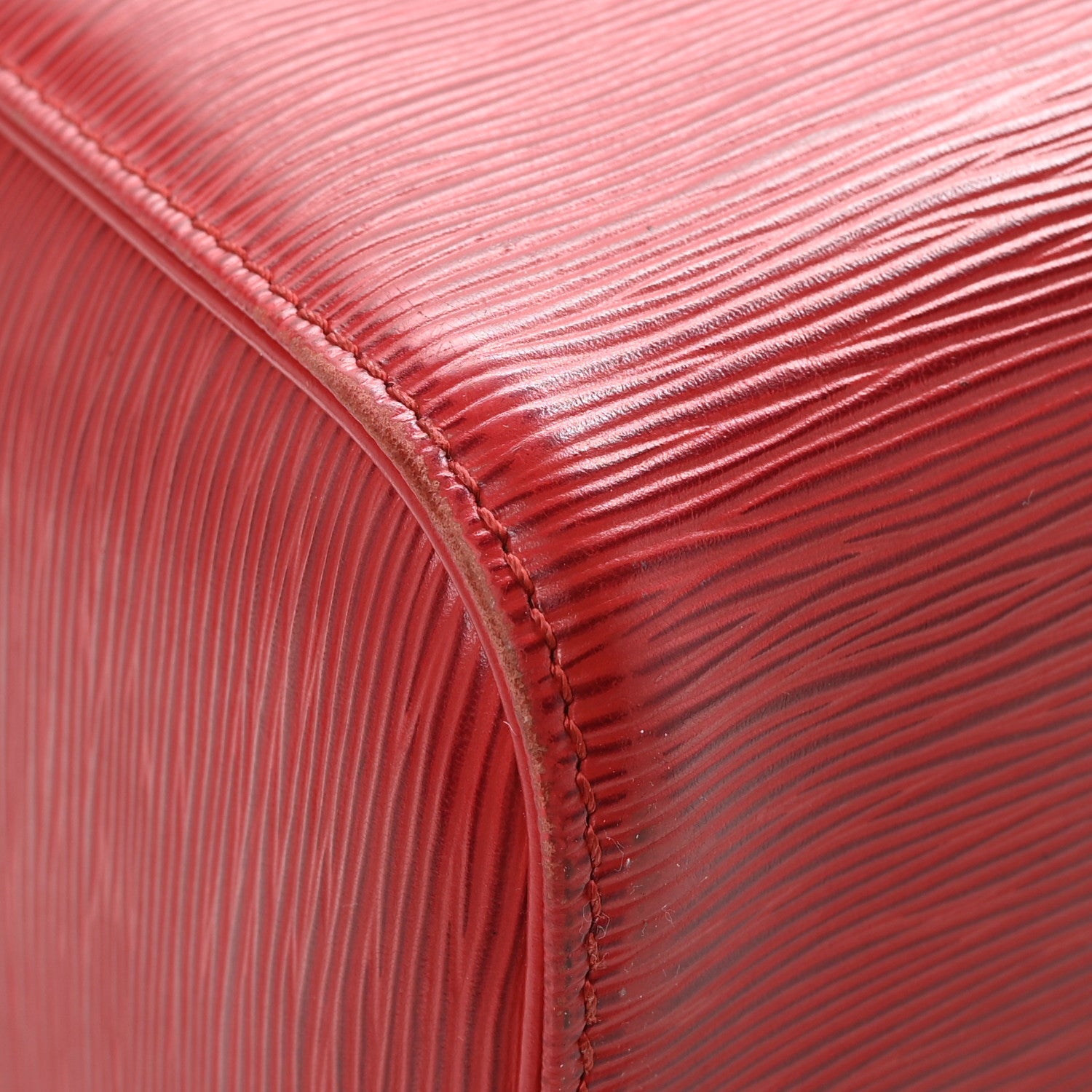 Louis Vuitton Epi Speedy 30 Castillan Red 8 of 13