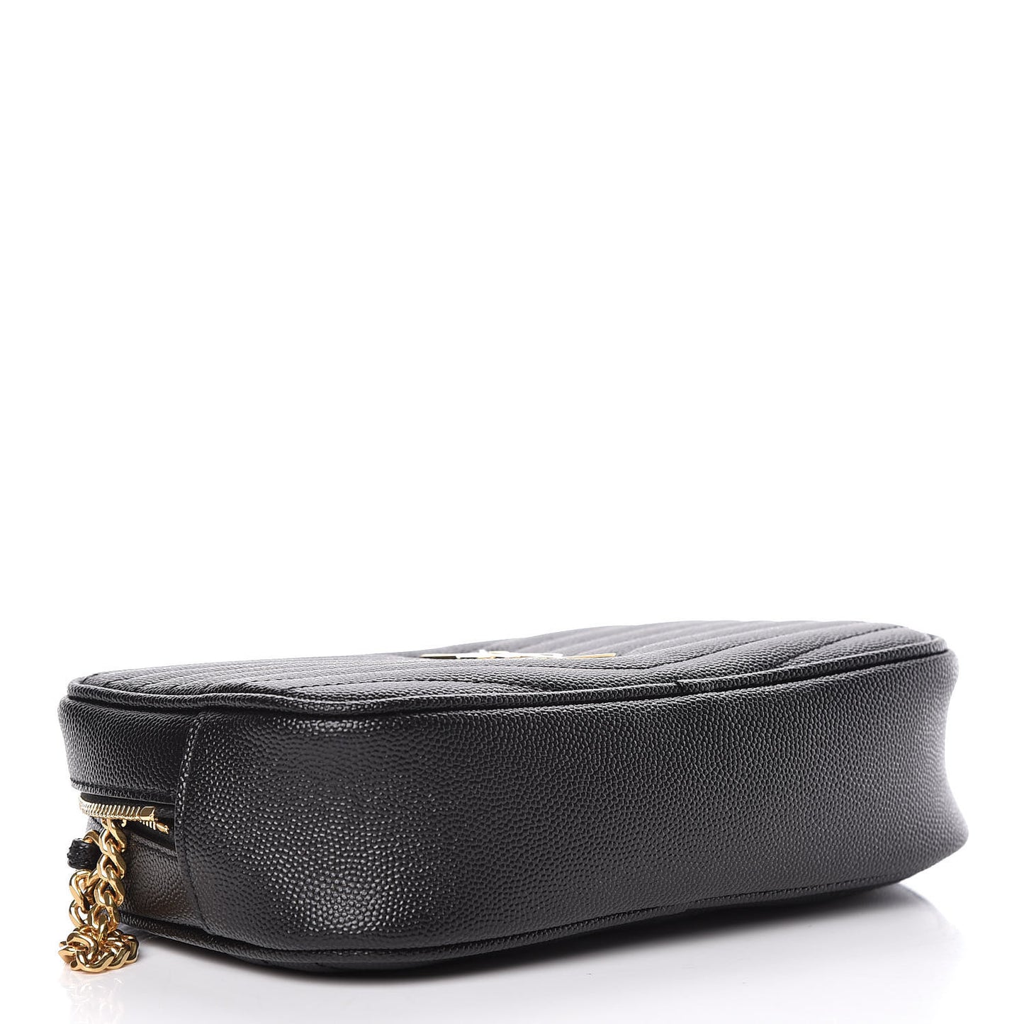 Grain De Poudre Matelasse Monogram Mini Lou Camera Bag Black