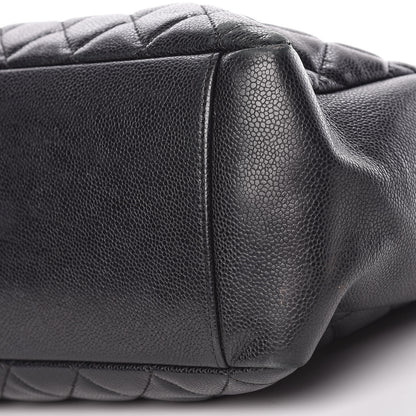 Chanel Caviar Quilted Grand Shopping Tote GST Black 11 of 13