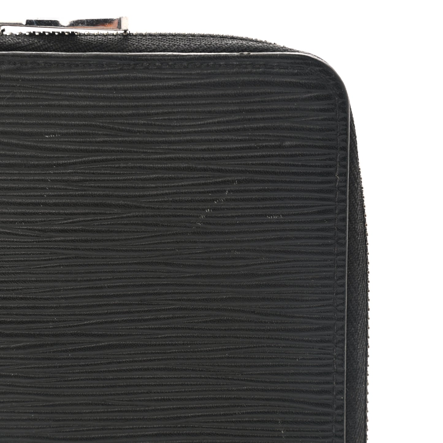 Epi Zippy Vertical Wallet Black