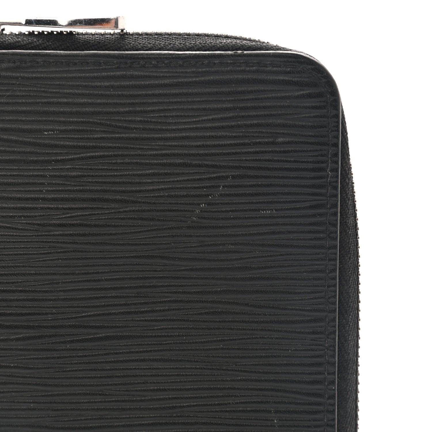 Louis Vuitton Epi Zippy Vertical Wallet Black 9 of 10