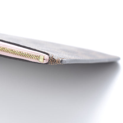 Louis Vuitton Damier Ebene Neverfull MM GM Pochette Rose Ballerine 9 of 9