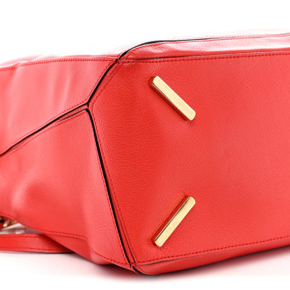 Loewe Calfskin Large Puzzle Bag Scarlet 9 of 13