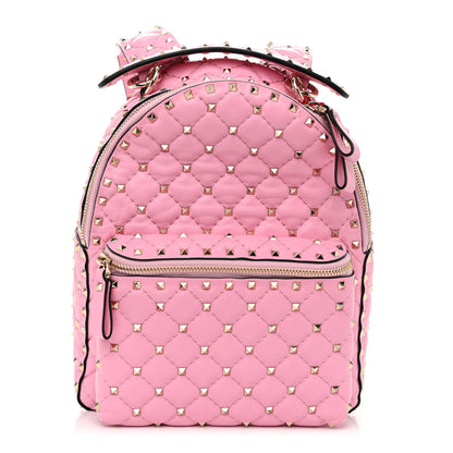 Valentino Garavani Nappa Quilted Small Rockstud Spike Backpack Absolute 1 of 9