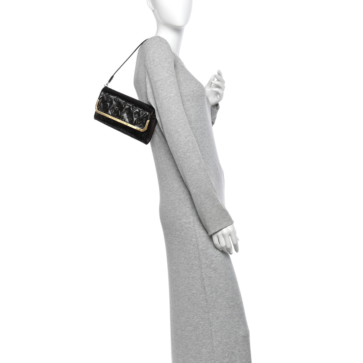 Louis Vuitton Vernis Rossmore MM Amarante 2 of 10