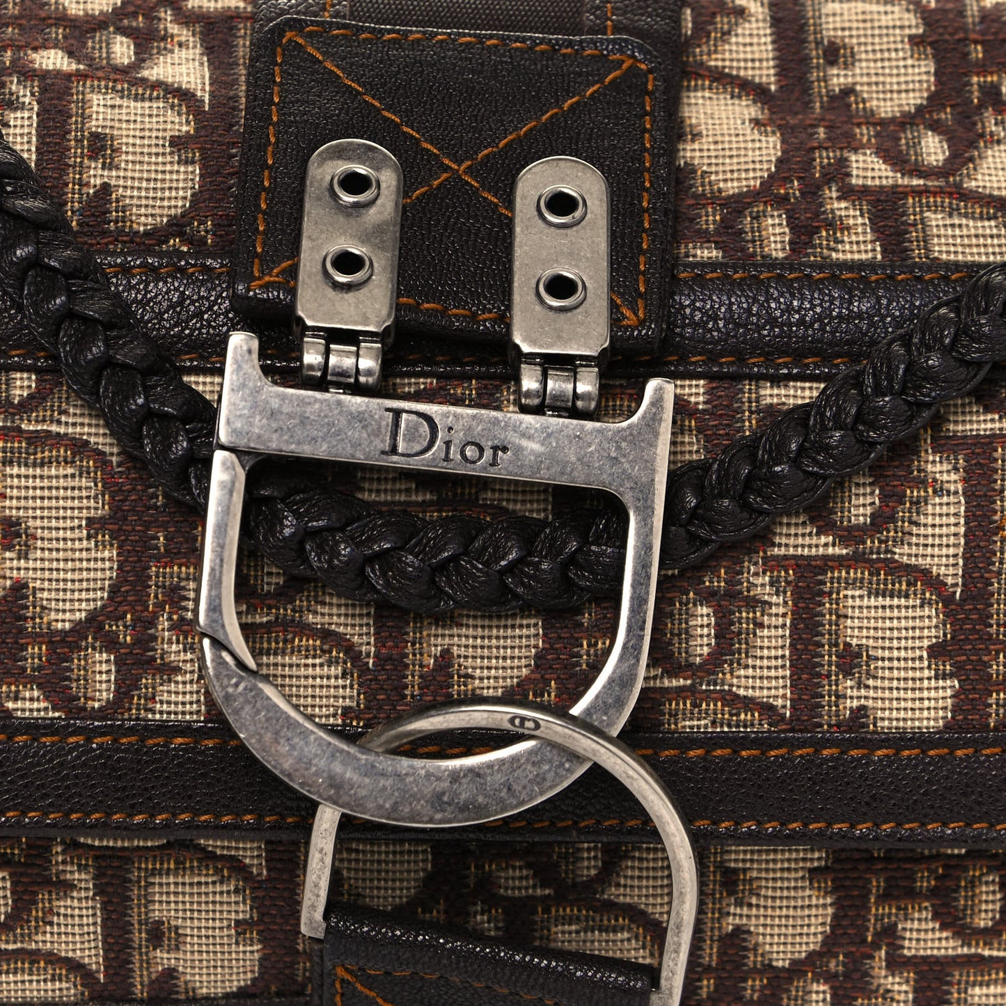 Monogram Flight East West Tote Brown