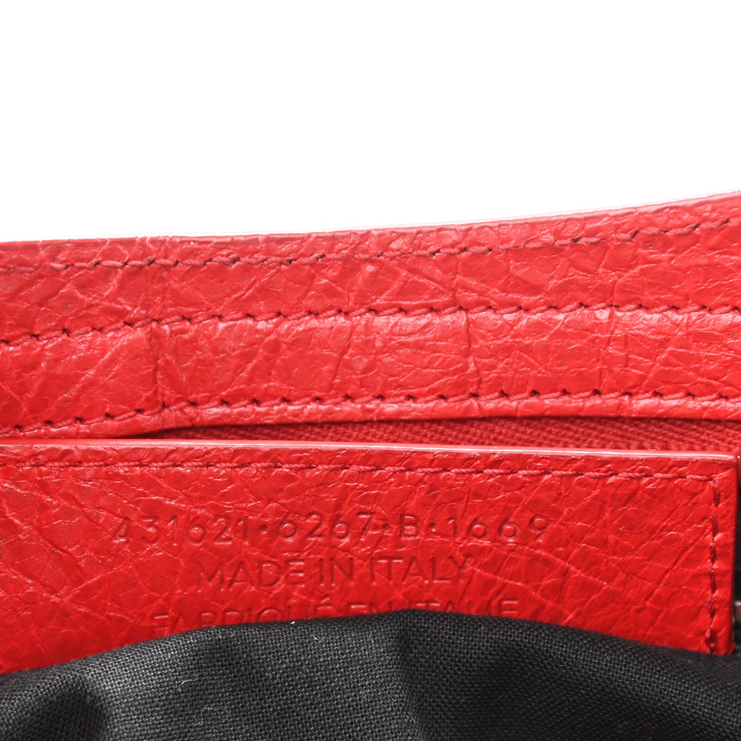 Agneau Classic Silver Hardware S City Rouge Groseille