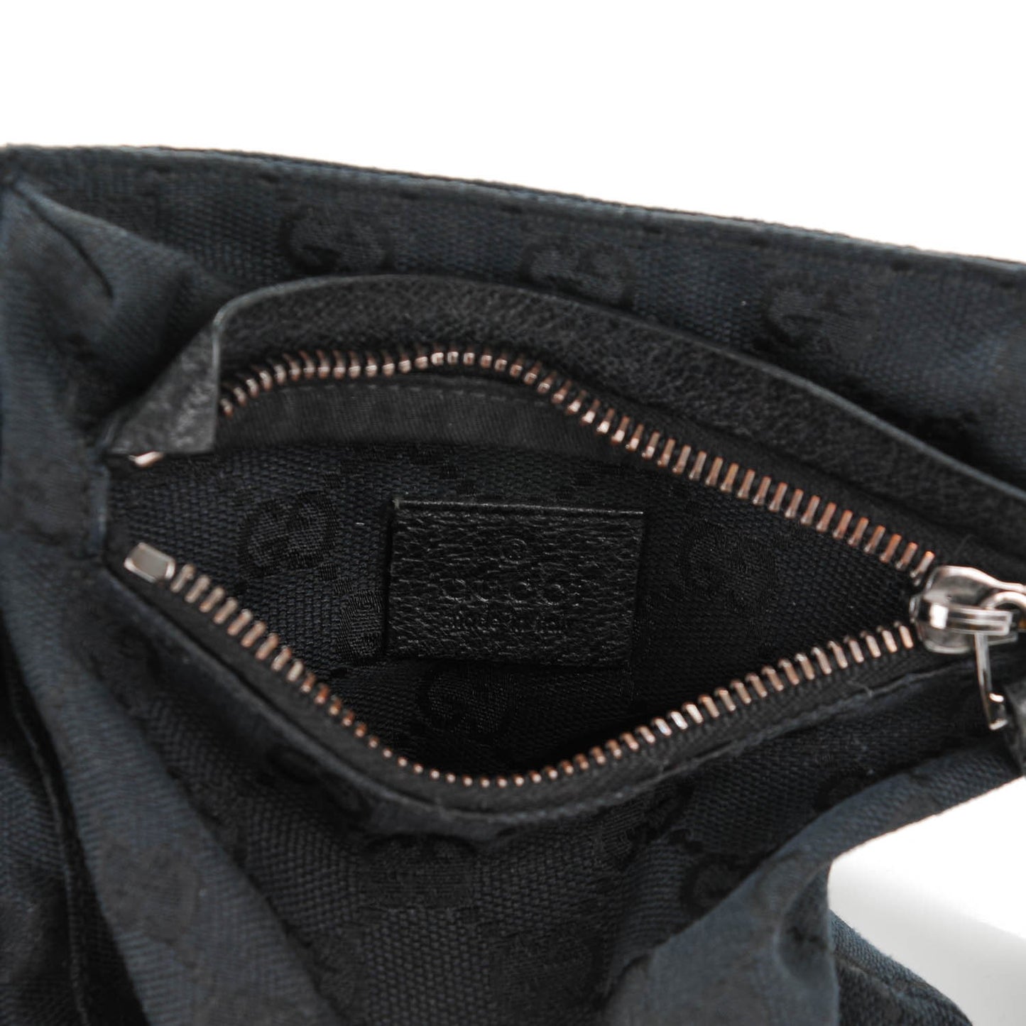 Monogram Belt Bag Black