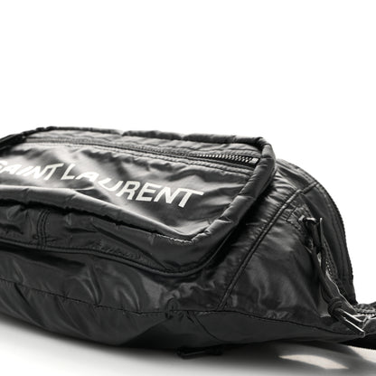 Saint Laurent Nylon Logo Nuxx Body Belt Bag Black 10 of 10
