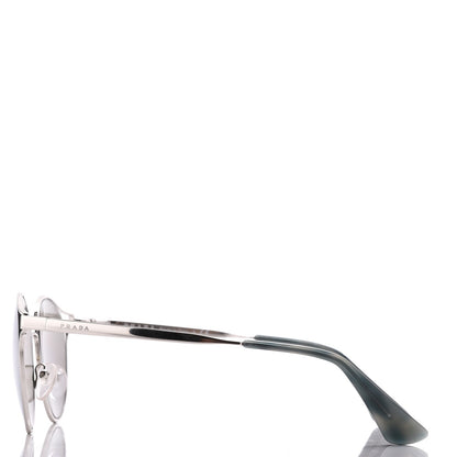 Prada Mirrored Cinema Sunglasses SPR 62S Silver 3 of 8