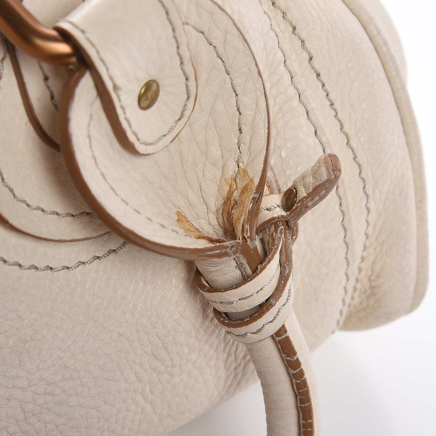 Chloe Calfskin Medium Paddington Satchel Beige 14 of 14