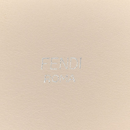 Fendi Vitello Century F is Whipstitch Bi-Color Regular Runaway Satchel Camelia Orzo Multicolor 6 of 14