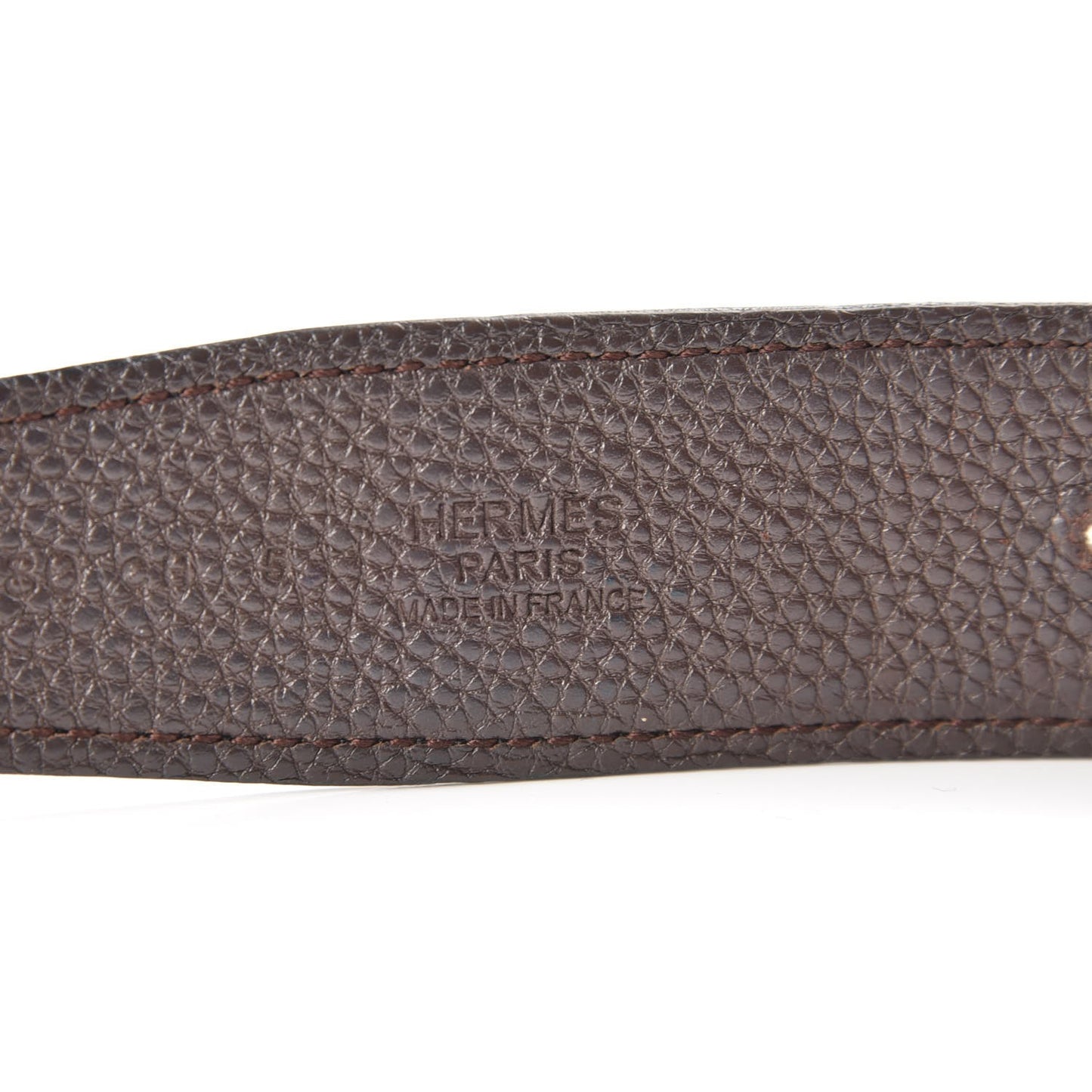 Box Togo 32mm Belt Strap 80 Black Chocolate