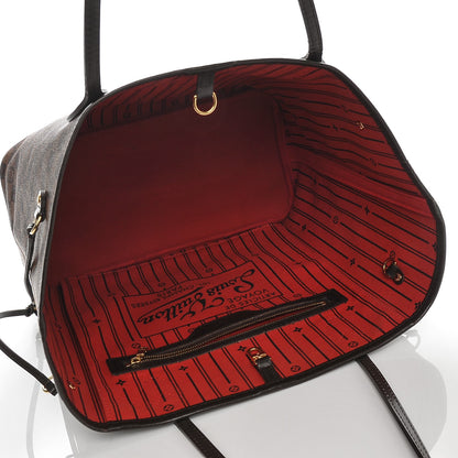 Louis Vuitton Damier Ebene Neverfull MM 5 of 8