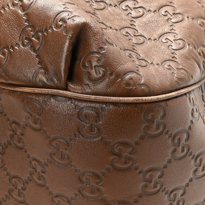 Gucci Guccissima Medium Emily Hobo Brown 10 of 12