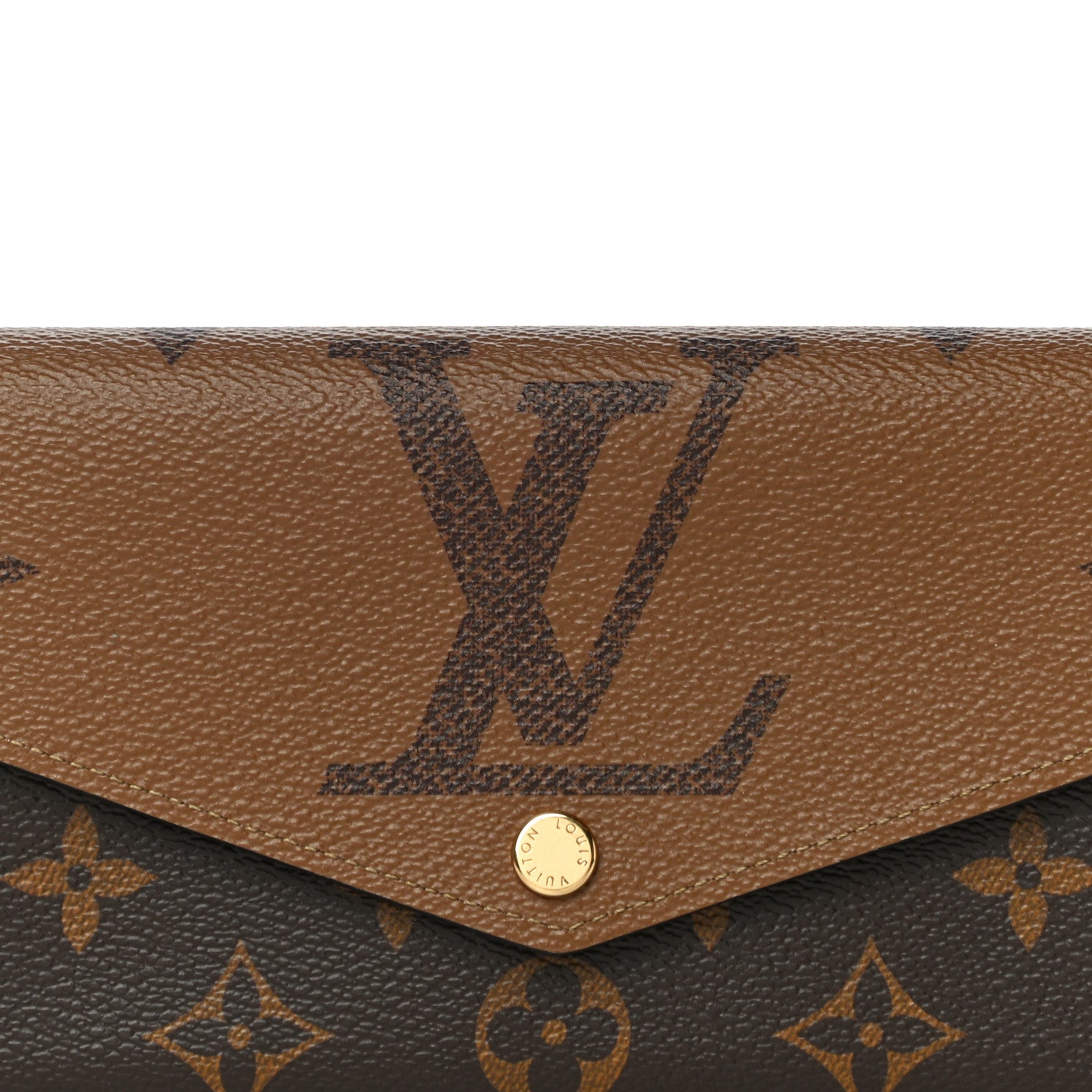Louis Vuitton Reverse Monogram Giant Sarah Wallet 7 of 10