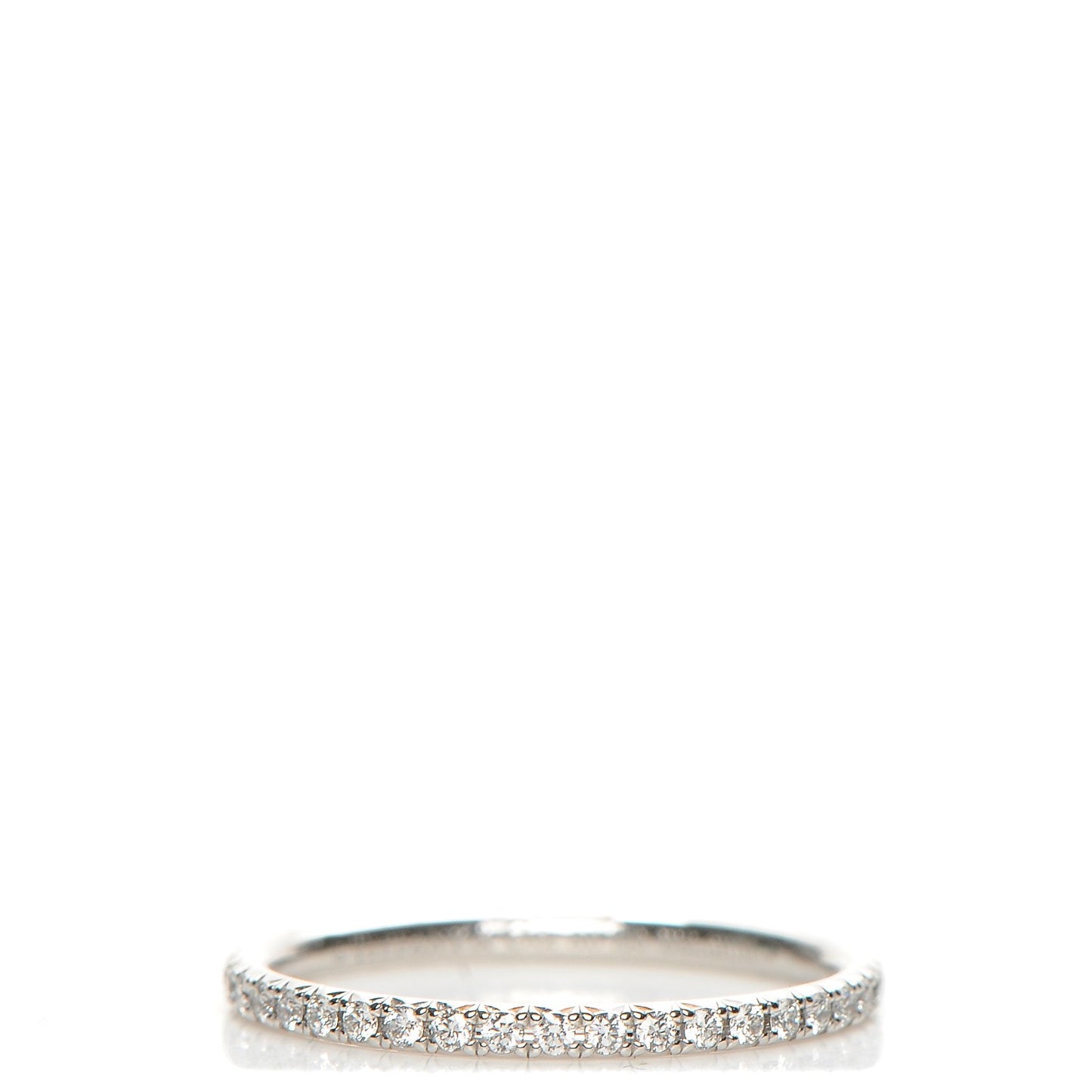 18K White Gold Diamond Metro Ring 5
