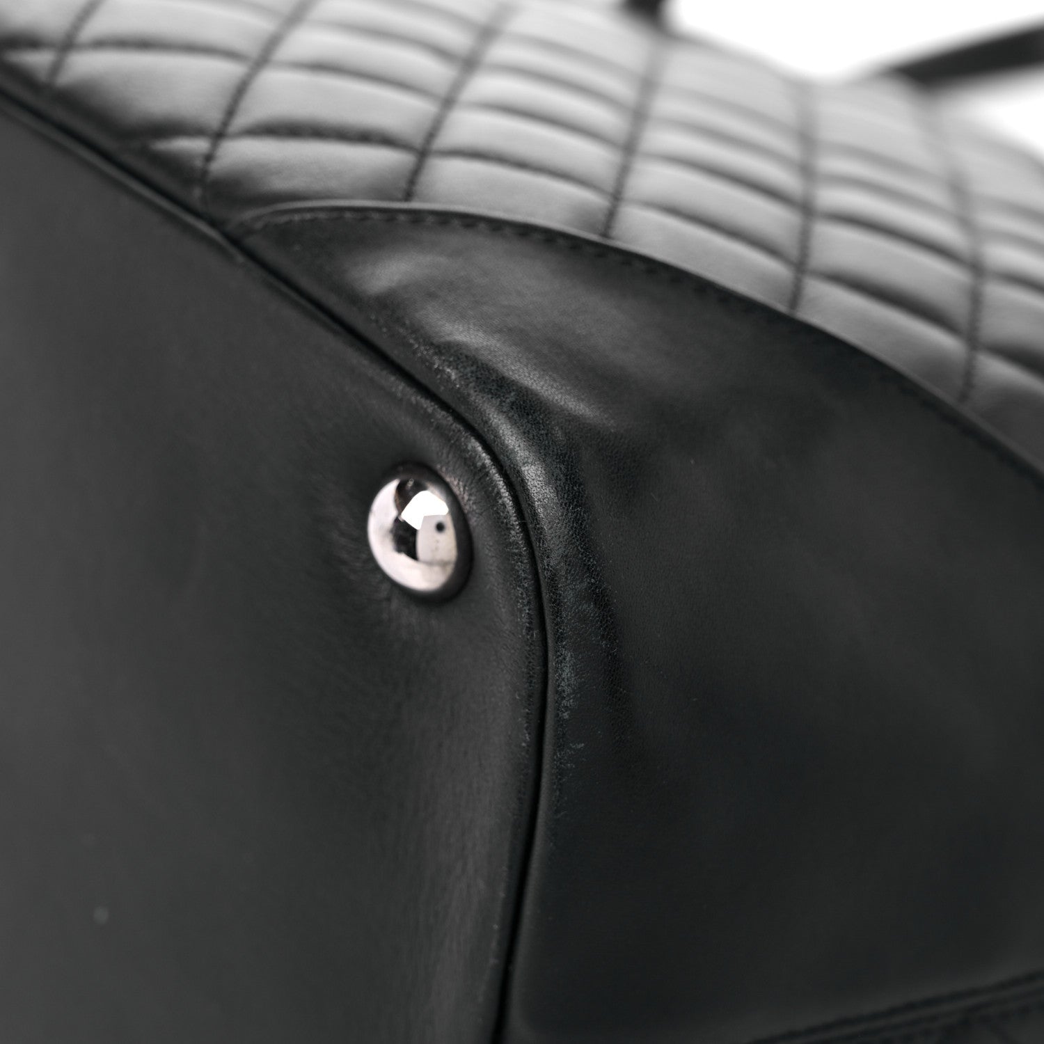 Chanel Calfskin Quilted Large Cambon Tote Black 9 of 16