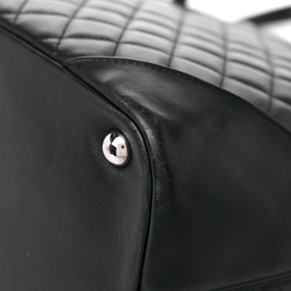 Chanel Calfskin Quilted Large Cambon Tote Black 9 of 16