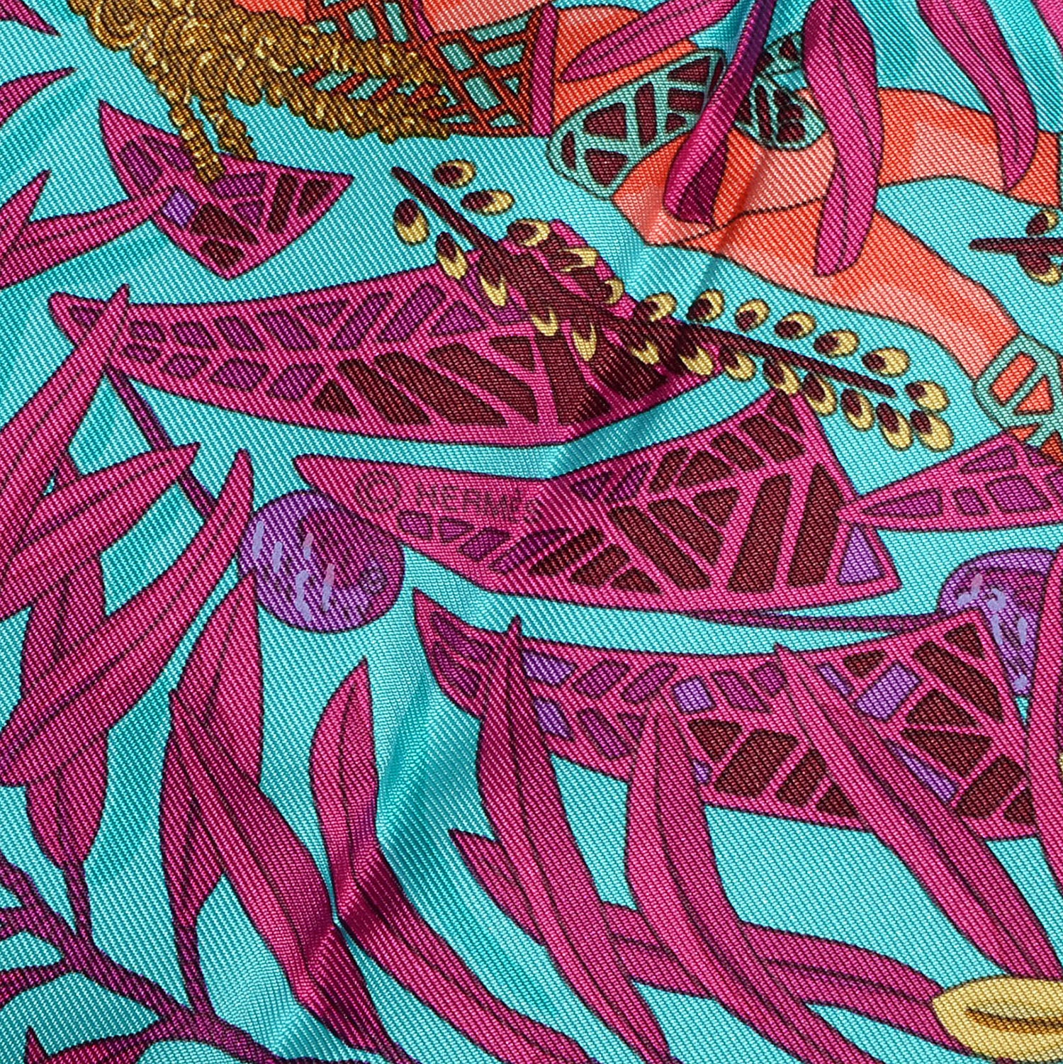 Hermes Silk La Promenade de Platon Scarf 90 5 of 6