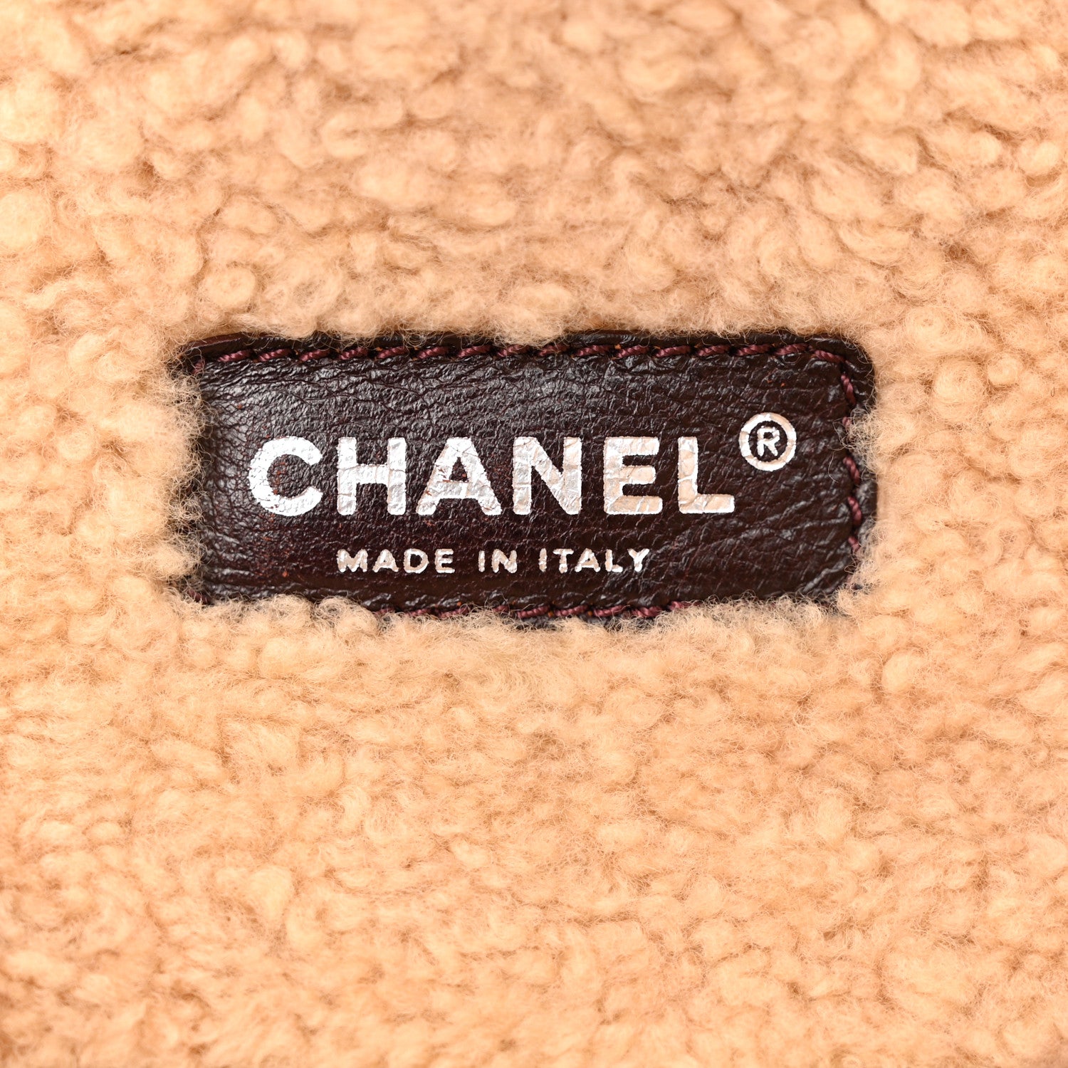 Chanel Shearling Quilted Medium Single Flap Brown 6 of 13