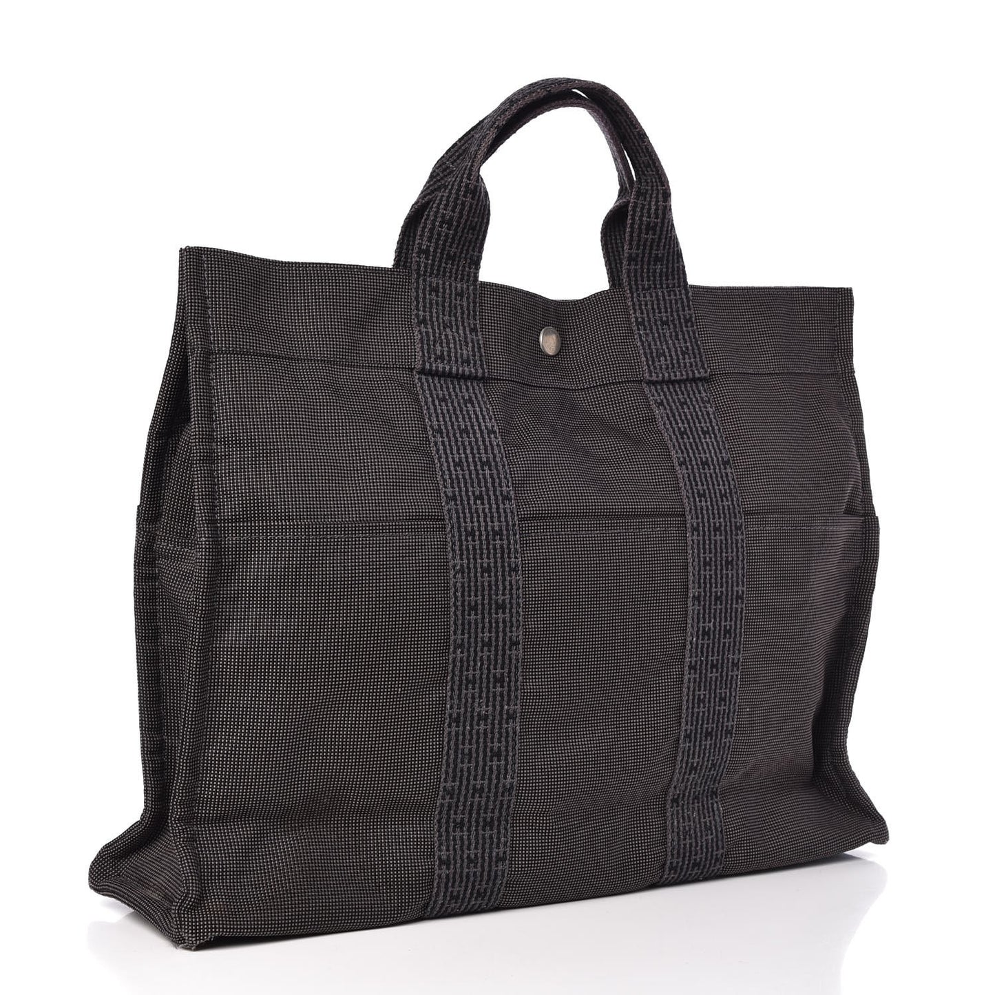Canvas Herline MM Tote Grey