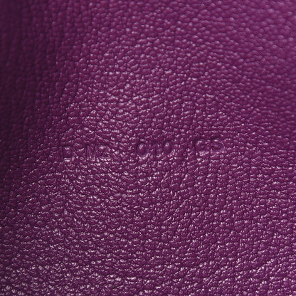 Hermes Chevre Mysore Kelly Pocket Compact Wallet Anemone 6 of 7