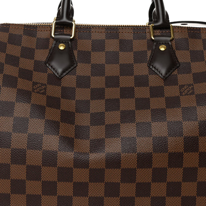 Louis Vuitton Damier Ebene Speedy 30 8 of 10