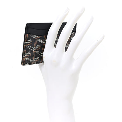 Goyard Goyardine Saint Sulpice Card Holder Black 2 of 8