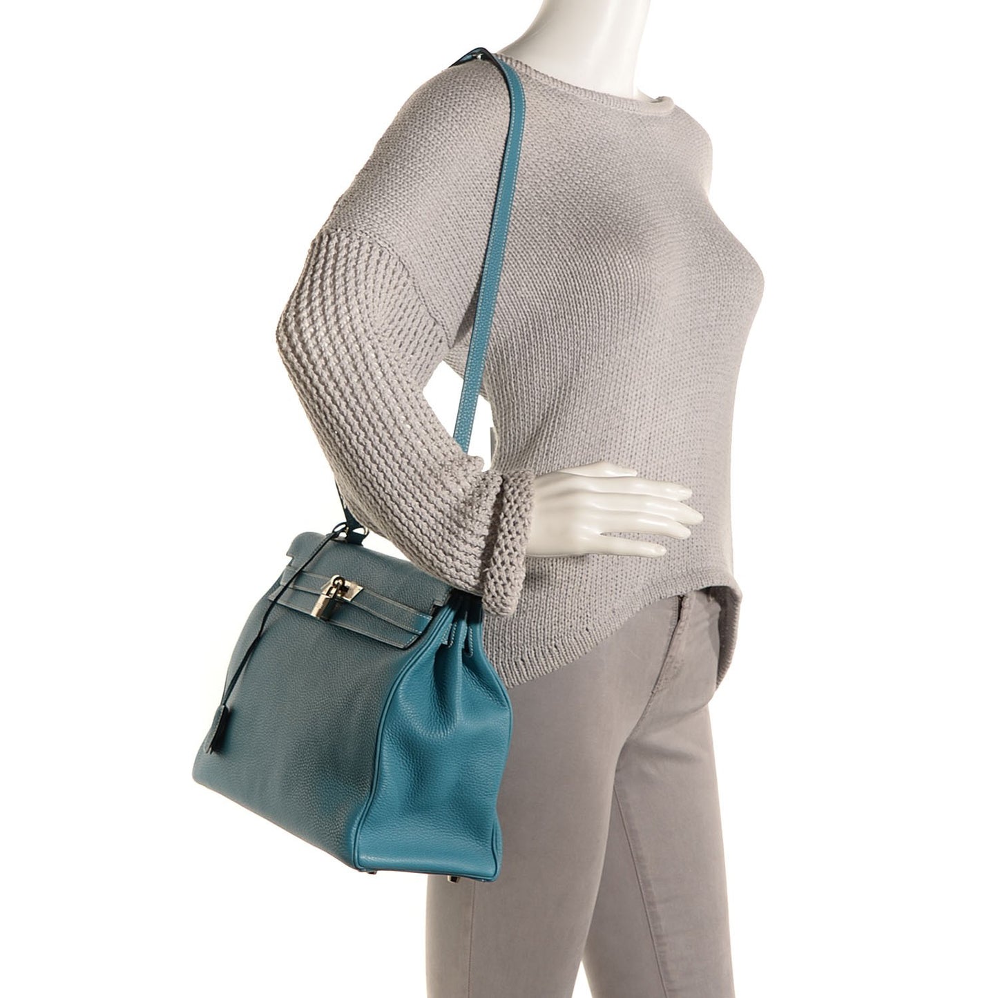 Togo Kelly Retourne 35 Blue Jean