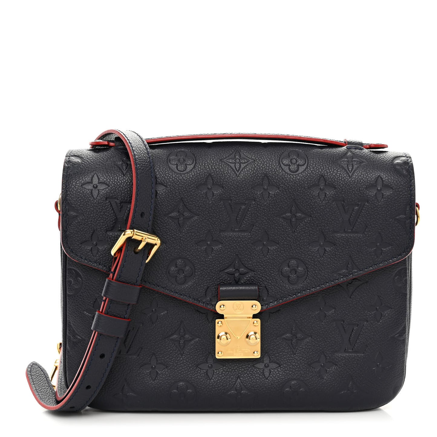Empreinte Pochette Metis Marine Rouge
